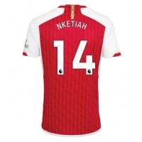 Fotbalové Dres Arsenal Eddie Nketiah #14 Domácí 2023-24 Krátký Rukáv